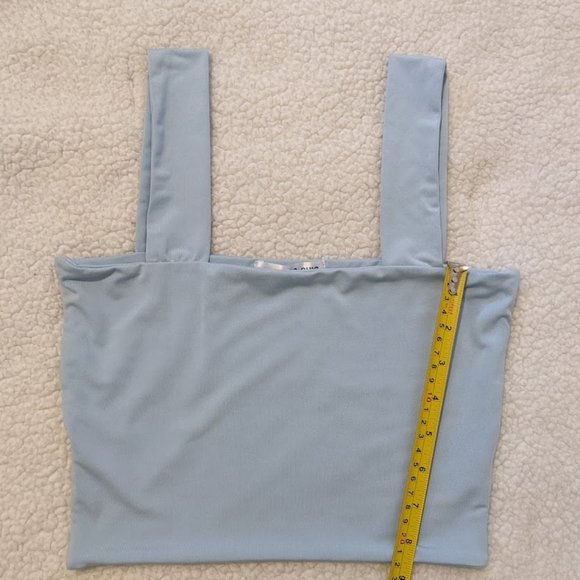 Cute cropped top - Pack of two - blue and black - Picture 7 of 8